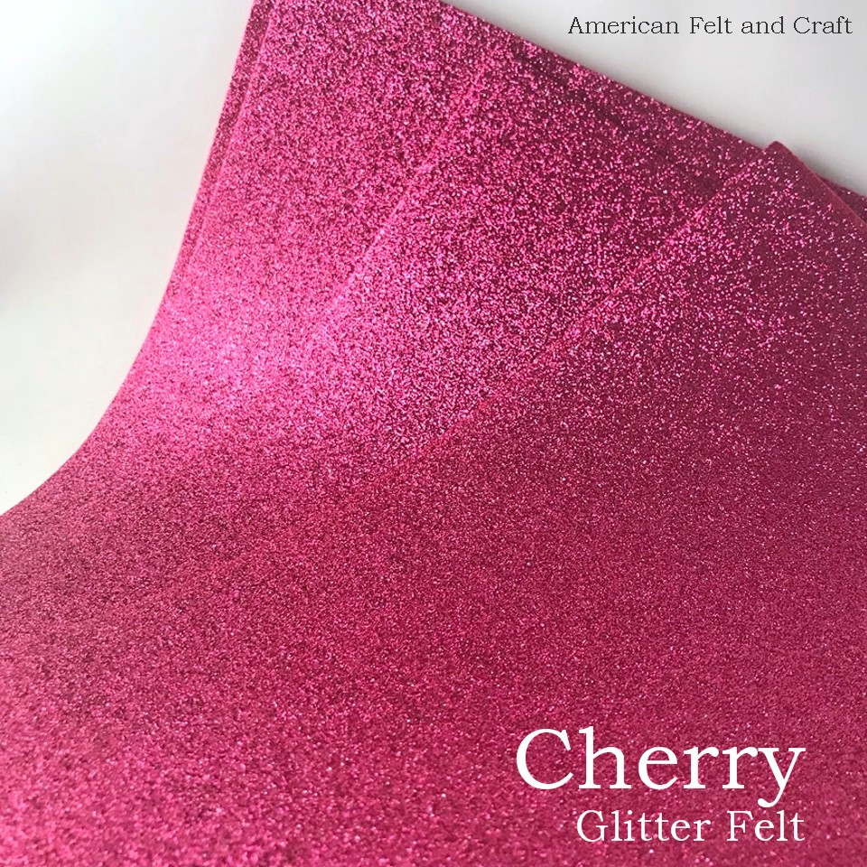 Cheery Pink - wool blend felt - American Felt & Craft