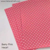 Heart Felt - Berry Pink