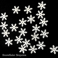 Snowflake  -  Shaped sequins
