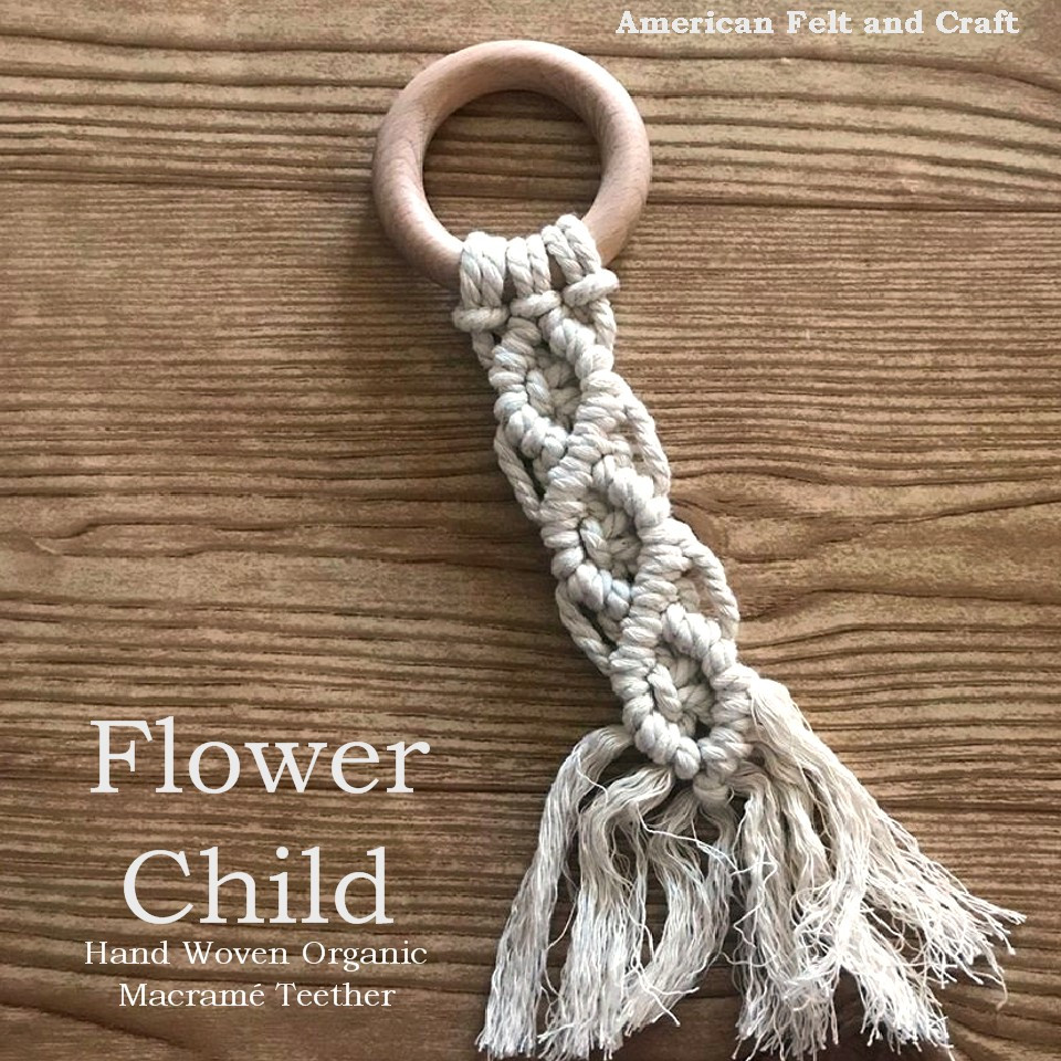 macrame teether