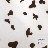 Pony Print Acrylic Felt 