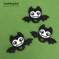 Bat Teething pendant -silicone