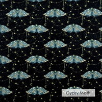 Gypsy Moth - Halloween acrylic felt " 8" x 11.5"  x 1mm