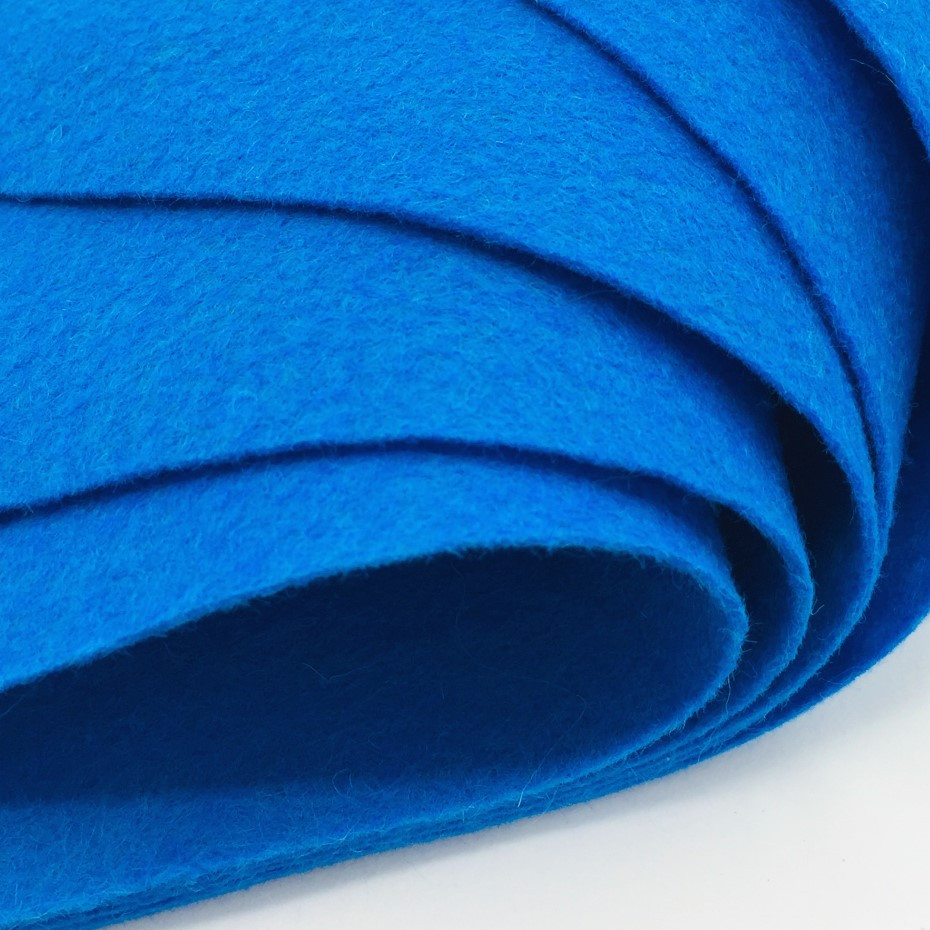 30% Wool Blend Felt 1mm Royal Blue