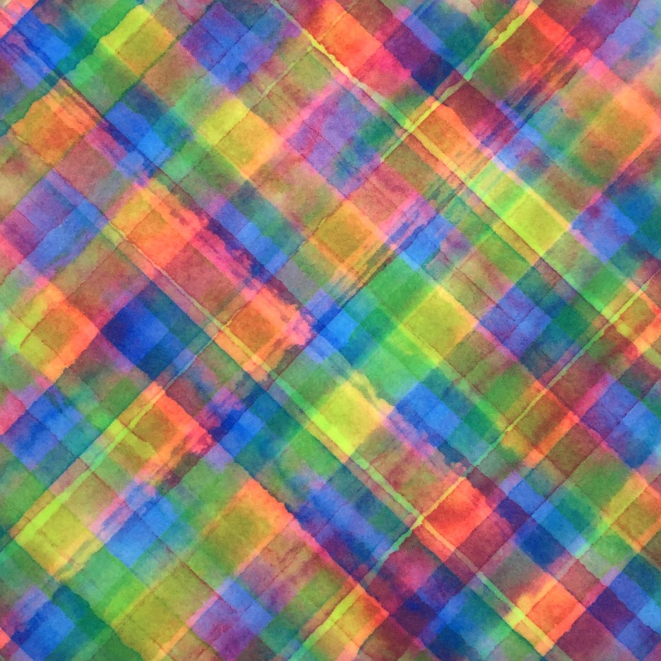 Rainbow Plaid – Sew Unique Fabrics