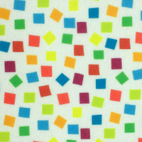 Rainbow Confetti -acrylic felt " 8" x 11.5"  x 1mm
