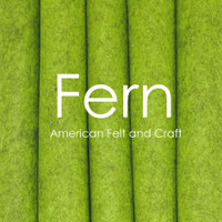 Fern - Wool blend felt 