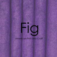 Fig - Wool blend felt 