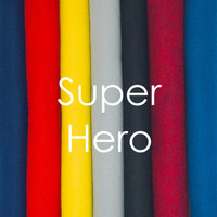 Super Hero- Felt Color Collection 7 pieces 