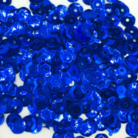 Deep Blue - 6mm Cupped Sequins