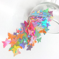 Butterfly Sequins  - 13mm Butterfly Shaped Sequins
