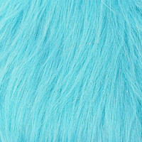 Fun Fur - Aqua Blue fur sheet - long hair