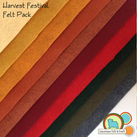 Harvest Festival 10 piece felt pack