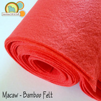 Macaw- Bamboo Felt 