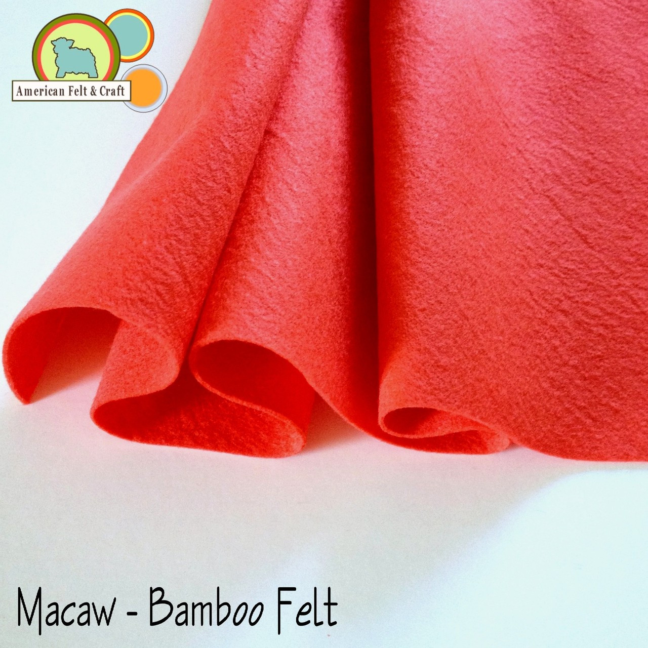 Macaw- Bamboo Felt