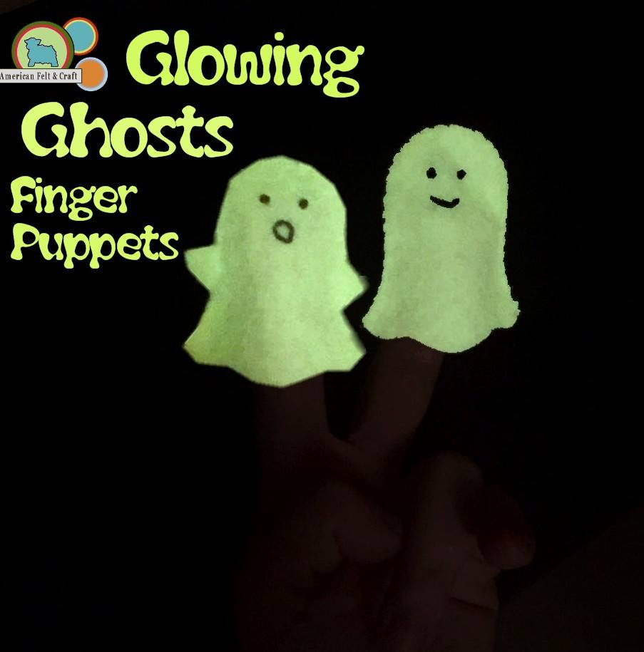 Glo Felt - Glow in the dark felt - NEW SIZES