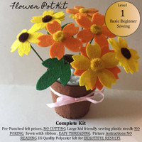 Flower Pot Kit - Yellow