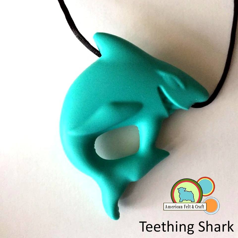 Shark teether sales