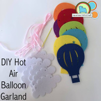 Hot Air Balloon Garland DIY