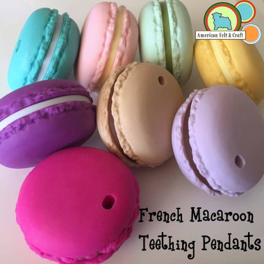 macaron teether