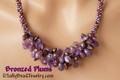 Bronzed Plums - Necklace Kit