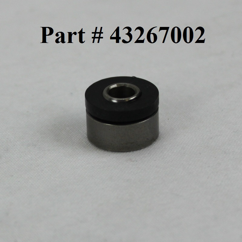 Hoover Bearing w/ Washer. Part # 43267002 Fits Brush Roll. Dial-A-Matic,  Industrial Upright, Commercial Upright, Spirit Canister, Dimension &