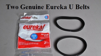 2 Genuine OEM Eureka U Extended Life Vacuum Cleaner Belts 