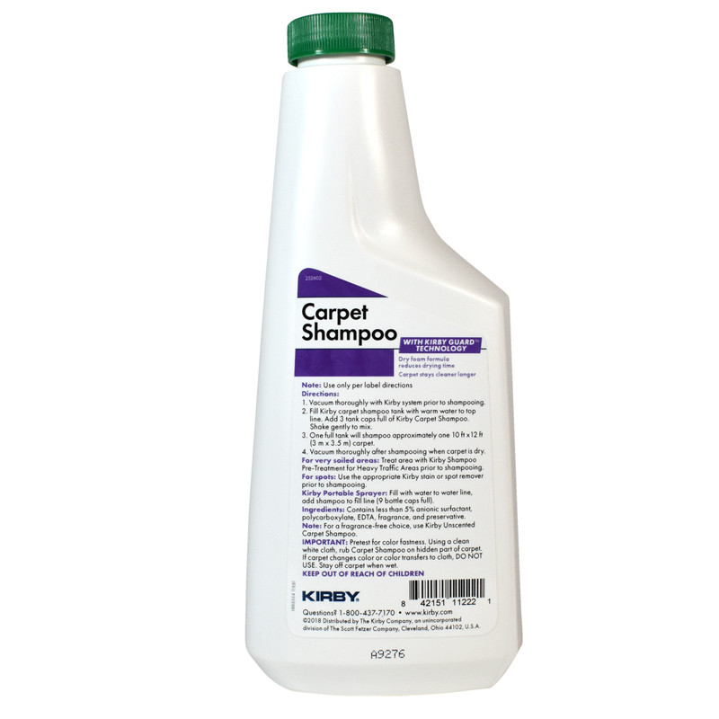 Kirby Home Care Products 12 Oz. Carpet Shampoo Lavender Scent