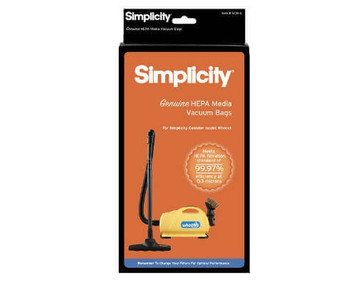 Genuine Simplicity Whoosh HEPA Vacuum Bags - 6 Pack - SOH-6
