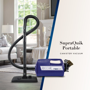 Riccar SupraQuik Portable Canister Vacuum Cleaner- Model RSQ1