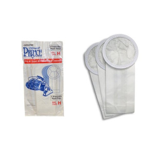 Genuine Royal Prince 3 Pk Type H Bags - Fits All Royal, All-Metal Hand Vacuums 3-050247-001
