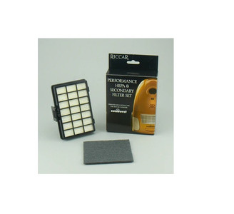 Genuine Riccar Sunburst HEPA Media and Secondary Filter Set, RF14.3