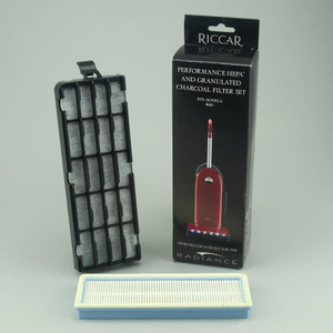 Genuine Riccar Radiance RAD & Simplicity Synergy X9 HEPA and Charcoal Filter Set, RF9G-1