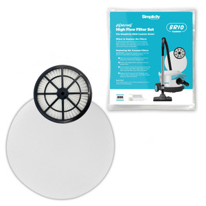 Genuine Simplicity Brio Canister Vacuum HEPA Filter Set, SFBRIO
