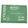 24 Filter Queen EnviroCare Filtration Replacement Cones & 4 Round Motor Filters