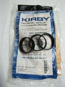 Kirby G series 197294 Micron Magic Vacuum Bags & 3 Belts