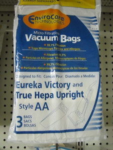 2270AT Eureka Type J Upright Style Micro Filter Lined Vacuum Bags 3 pack-2271A 
