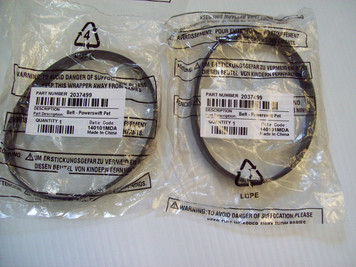 2 Genuine Bissell 2037499 Belts:13H8,13G4E,13HD,13H8W,13H8K PowerGroom/Swift