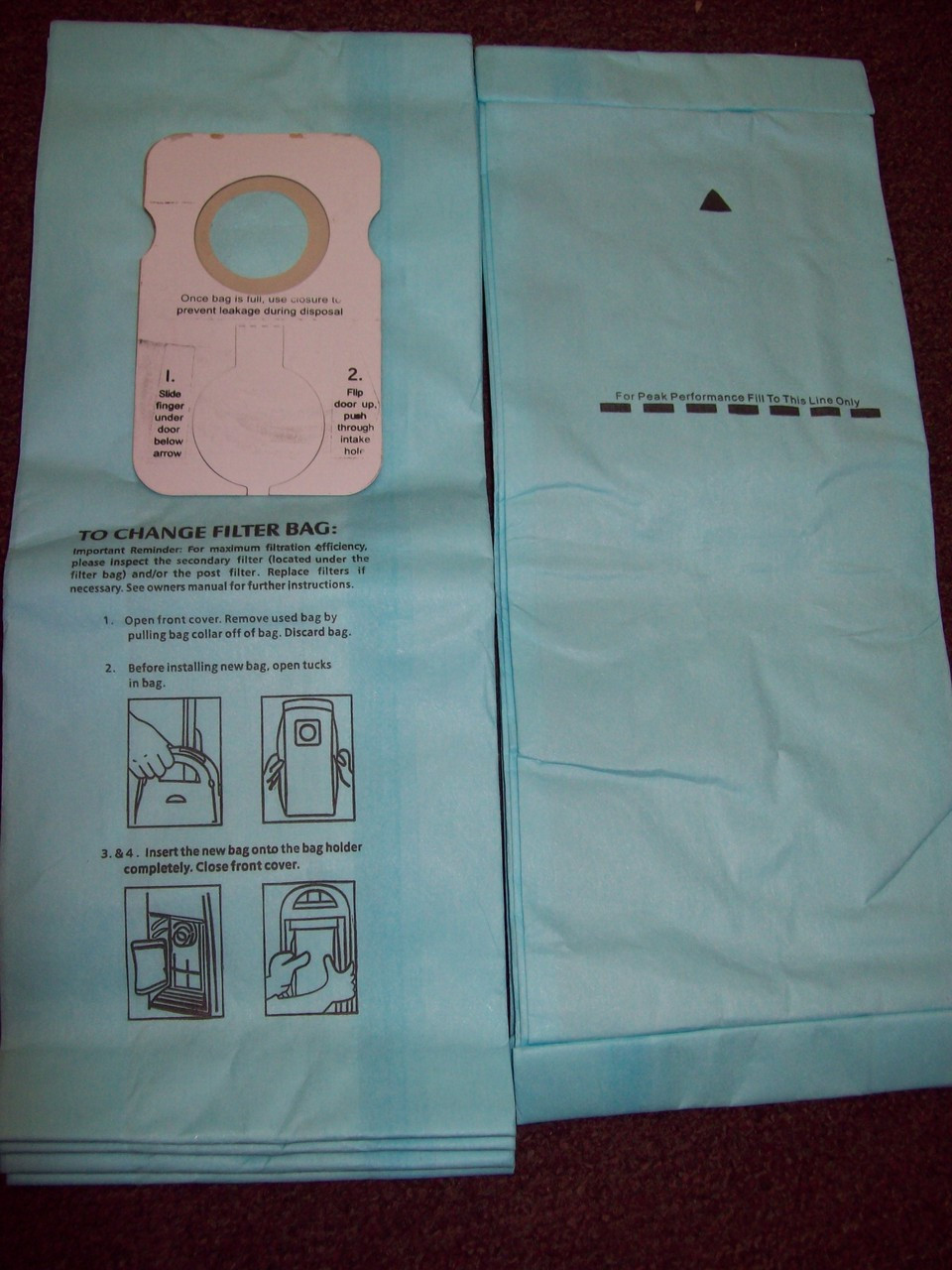 Riccar bags, Riccar Vacuum Bags