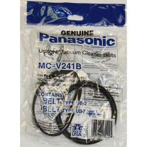 Panasonic MC-V241B Type UB2,UB7 Belts - 2 pack # MCV241B, MC6220, MC6250, MC6640