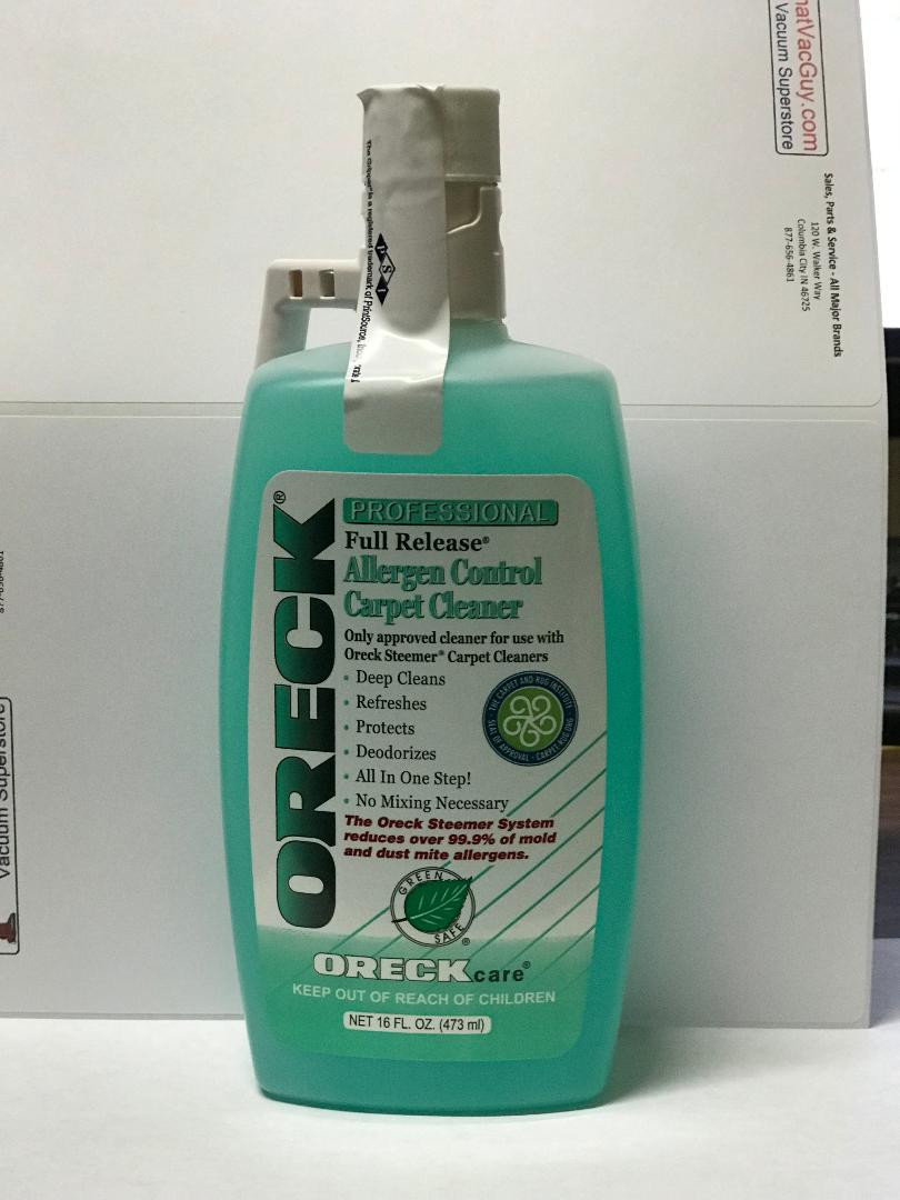 Oreck Allergen Control Carpet Cleaner 