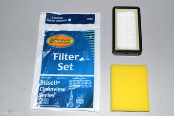 Bissell Filter Pack #1008: 2032662, 2032663, 2410, 3918, 9595, 4207 EnviroCare Brand 