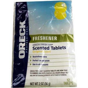 Genuine Oreck Scented Tablets. Air Freshener works in any vacuum. 