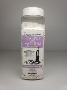 Carpet & Vacuum Freshener LAVENDER COTTON Scent Neutralize Odors, Any Vacuum