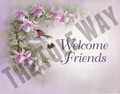 Welcome Friends (8x10)