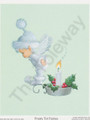 Frosty Tot on Candle (4x5)