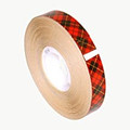 3M 924 Scotch ATG Tape: 1/2 in x 11 yards (Clear Adhesive on Tan Liner) 