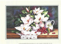 Magnolias and grapes (8x10)