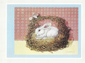 Bunny in a basket (8x10)
