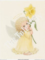 Angel with Daffodil (8x10)